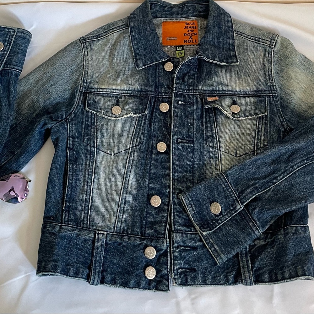 BLUE SHIN  and ROCK Denim Jacket